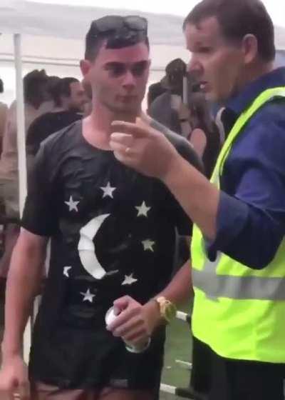 Wow, look at this puddle