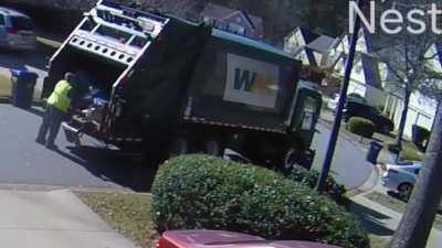 Recycling bin gone...