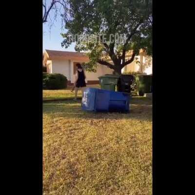 Racist Karen Smashes Neighbor’s Car With Hammers In LA