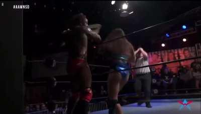 Skye blasted by a chair twice and then out to sleep.