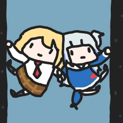 detective and shark climbing a wall to escape prison