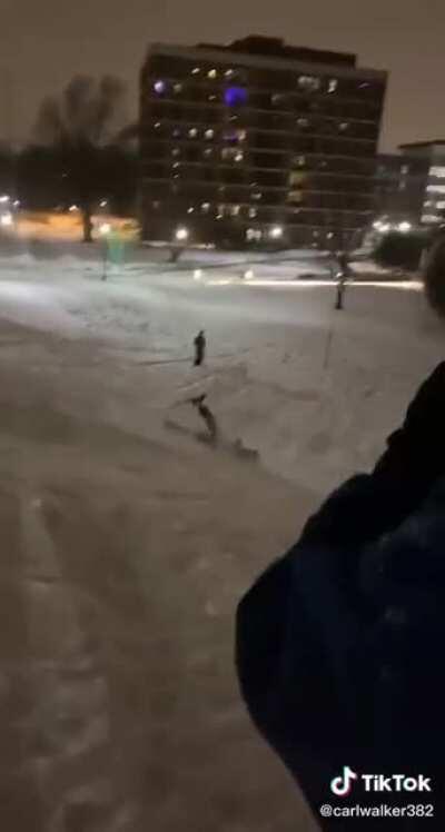 Felt that in my neck