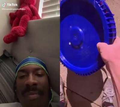 Told y’all this fat nose bitch was a junkie