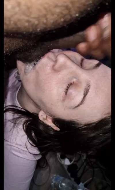 I made him cum just by slopping on his balls