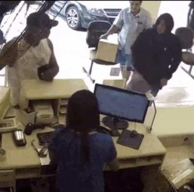 Only thing that stops a bad giy with a gun.....