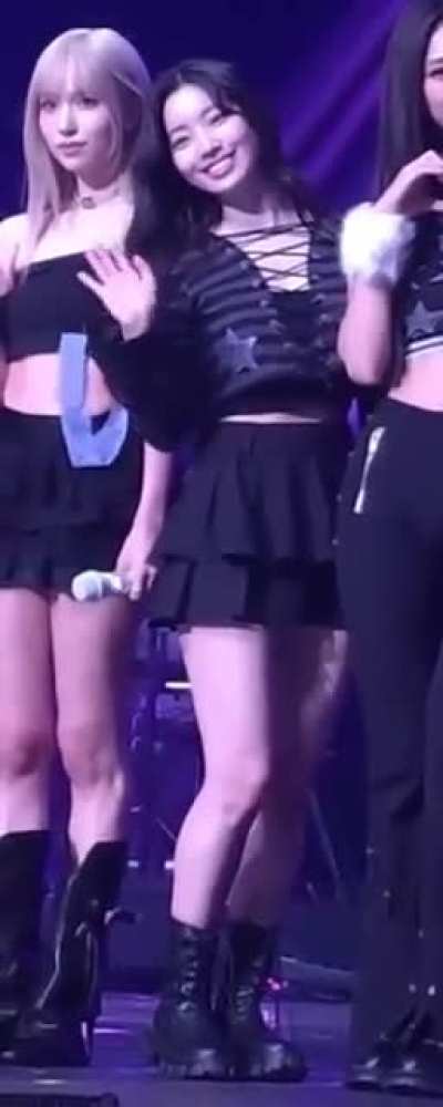 241203 - Dahyun posing after filming 