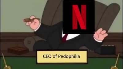 Since subway stepped down, Netflix is the new ceo of pedos