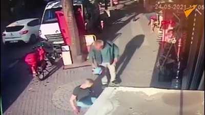 HMFT after I try to beat an old man