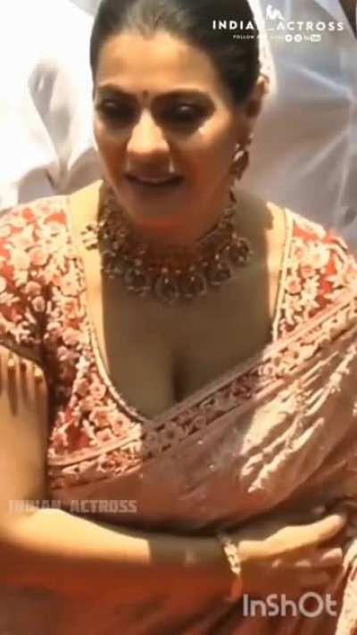 Never stop showing them off, Kajol