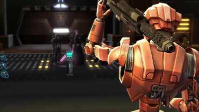 What a nice robot. I wonder what he has to say