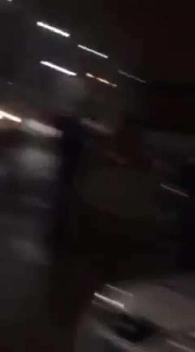 The place and time of the action is unknown. Somewhere in Russia. Law enforcement officers celebrate the New Year by spending ammunition in the sky, drifting in official cars and drinking directly on the job.