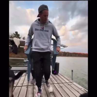 Those flying slippers