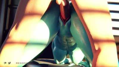 Aayla Secura gets fucked doggystyle (ElRecondite) [Star Wars]