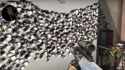 Wait for it...... Hello guys! I just want to share my latest CSGO Bulletmark artwork!