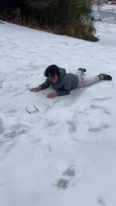 To sled