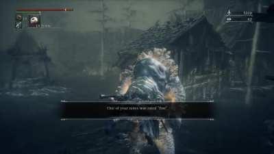 Thank you to the hunter who rated my note fine :D