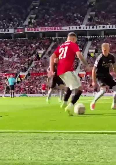 The brilliant control and feint of Antony