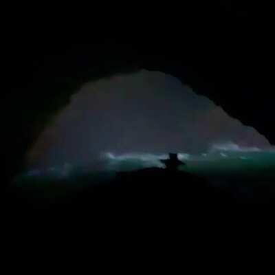 The world’s second-longest sea cave