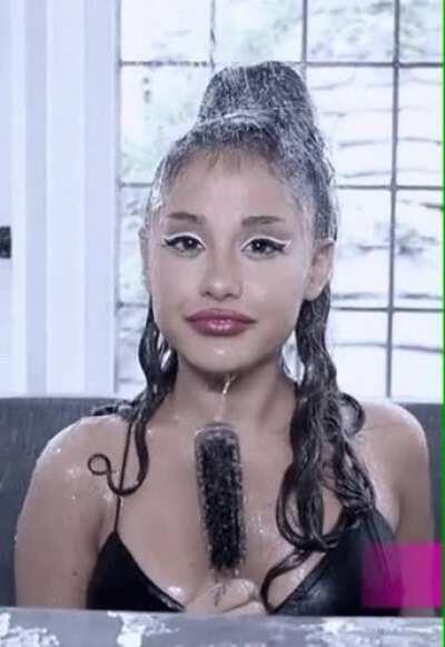 Once again, she knows what she is doing, she is definitely testing us, just look at her, those tits looks so good wet, and her lips🔥🥵🥵