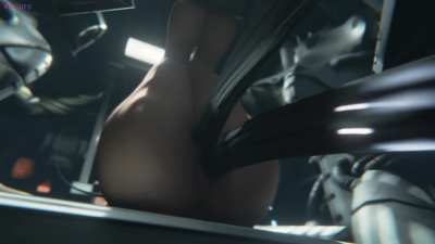 Femshep and Geth (ZMSFM) [Mass Effect]