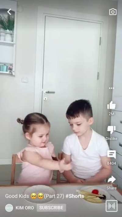 When you ask your little sister to babysit but she just puts your kids in tiktok doing weird things