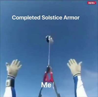 Guess you could say I’m fallen on the horizon.