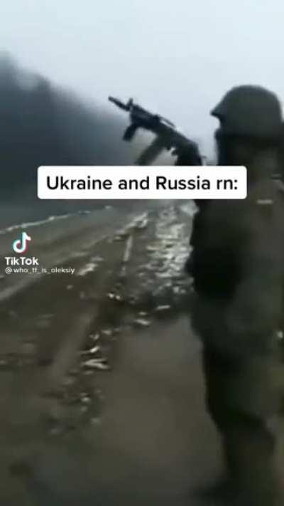 Ukraine and Russia rn