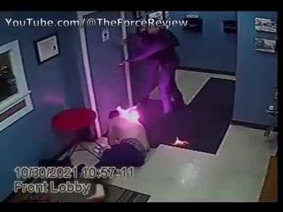 Taser + Hand Sanitizer = Fire