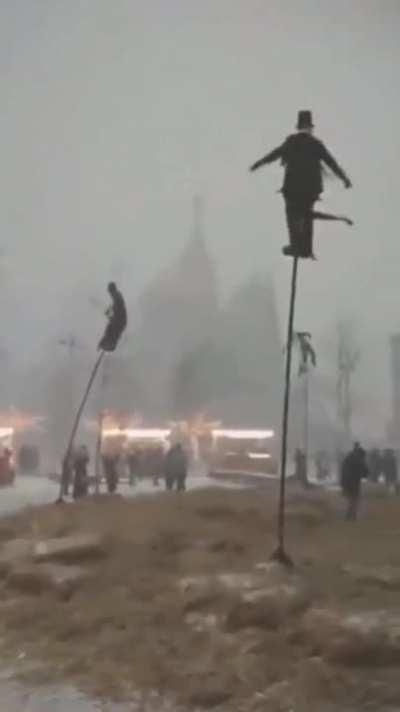 What's going on here? Is this city now cursed? And what is this song playing?