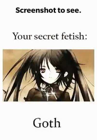 Take a screenshot and see your kink(I got BDSM)