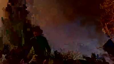 Russian soldiers hit by Ukrainian FPV drones. [Russian POV]. Published 29.09.2025. Date and location not disclosed.