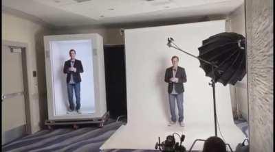 The future is here : David Nussbaum demonstrates PORTL’s HoloPortation Technology