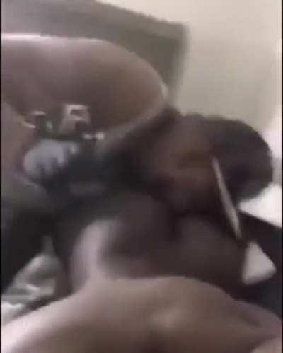 Dababy getting a new tattoo from Rod Wave???