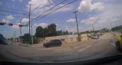 Husband got hit on his way home from the doctor.