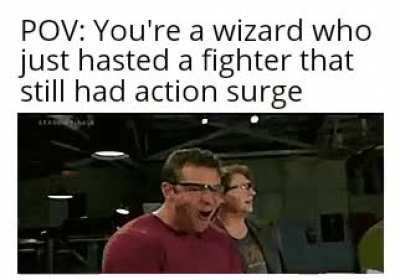 I mean, what kind self respecting fighter doesn't blow their action surge on the first HP sponge they see?