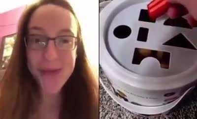 Everything goes in the square hole