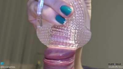 I just can't stop finding new ways to tease that sensitive head of yours...