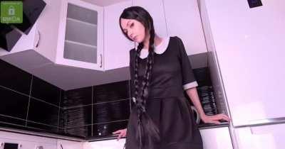 Wednesday from Addams Family by Purple Bitch