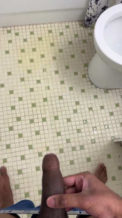 Looks like I missed the toilet