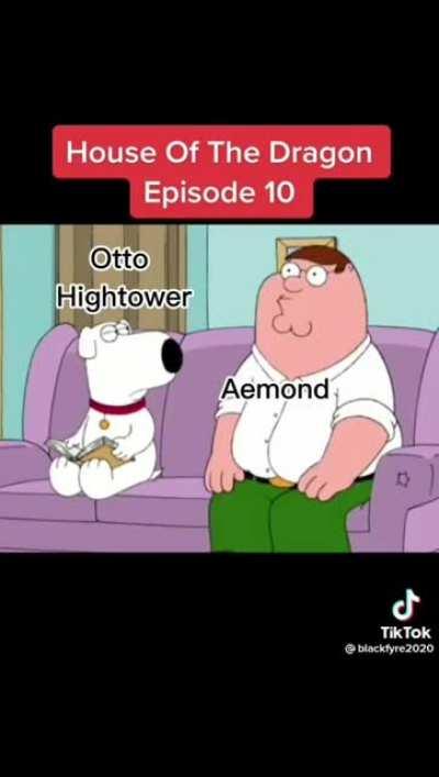 Aemond returning home (Family Guy Edition)