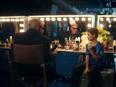 Why are you smiling bro, its just an ad.