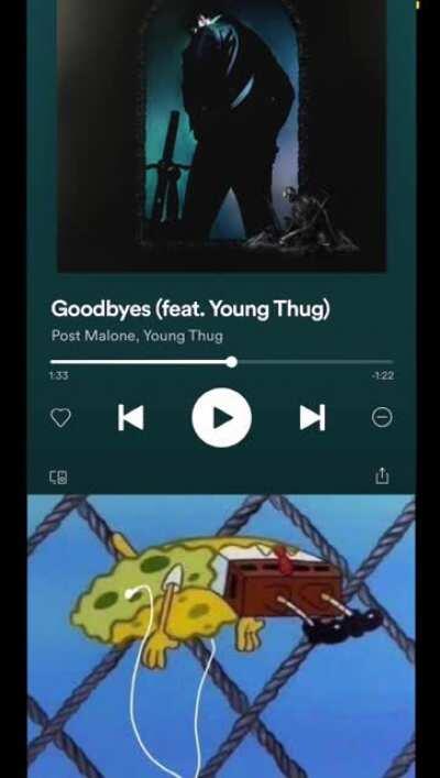 Thugger’s vocals hittin rn brb