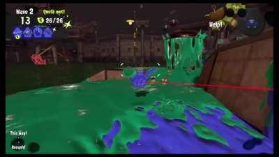 I realized too late that I should have went up the wall, I am not exactly the smartest.