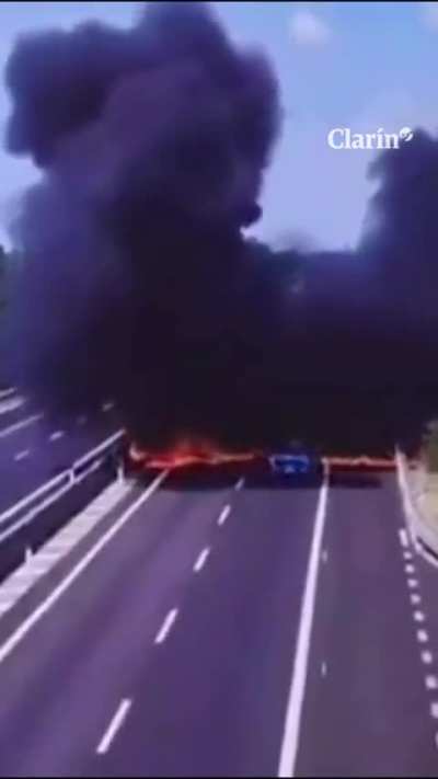 Plane Crash in Brescia, Italy