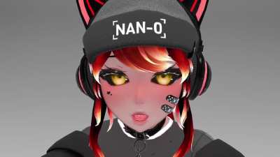 Super quick demo of Galaxy XR's Mic and Face Tracking in VRChat using Virtual Desktop