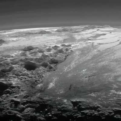 Pluto’s Mountains, Frozen Plains and Foggy Hazes - from NASA’s New Horizons Space Probe