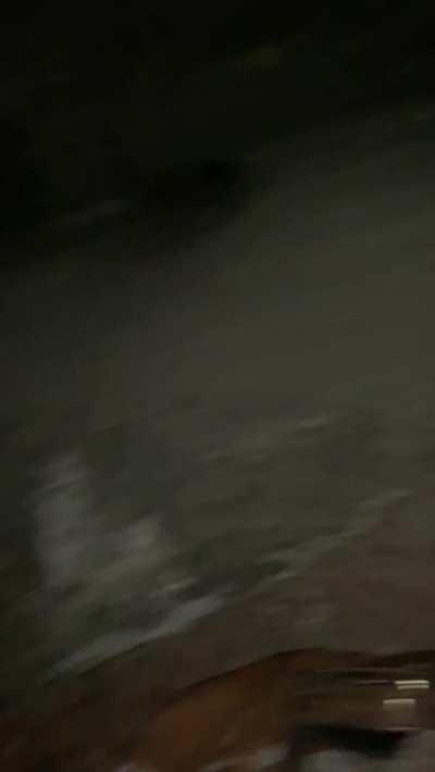 Sneaky? It’s pitch black out here