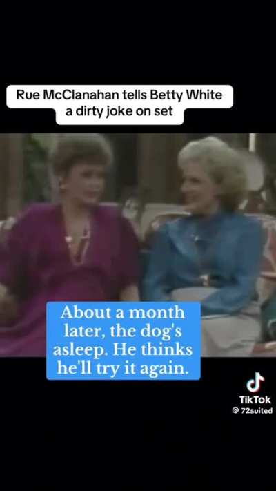 Golden Girls candid moment 