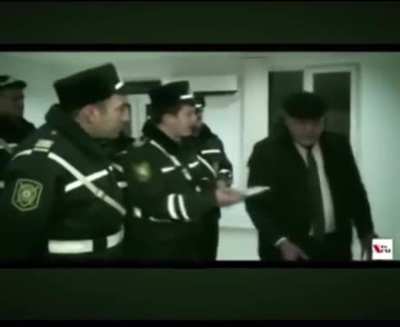 Nakhcivani dayday applies some power rules and mocks Post Patrul workers