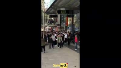 Pro Palestinian protest in Stockholm Sweden